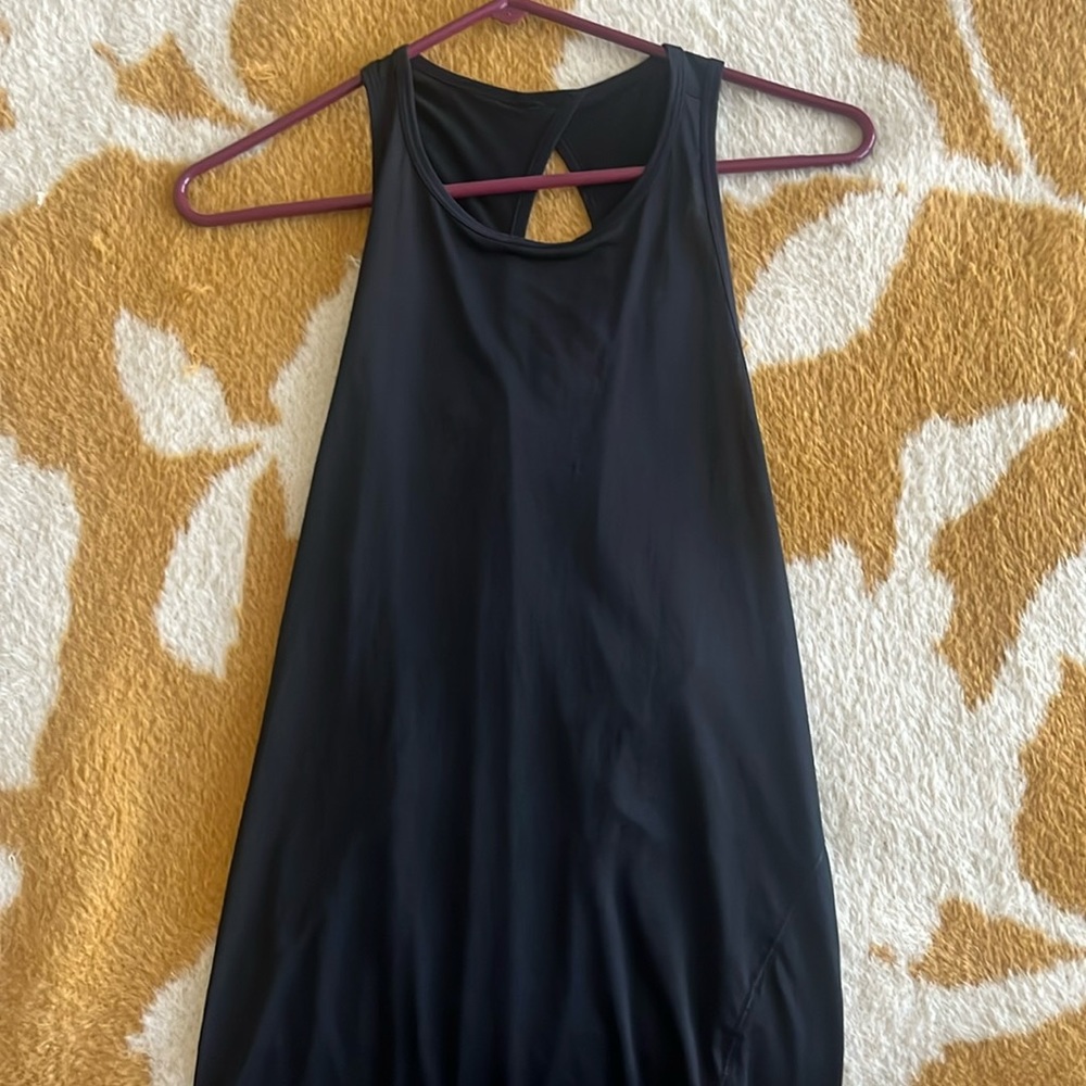 High neck lulu tank